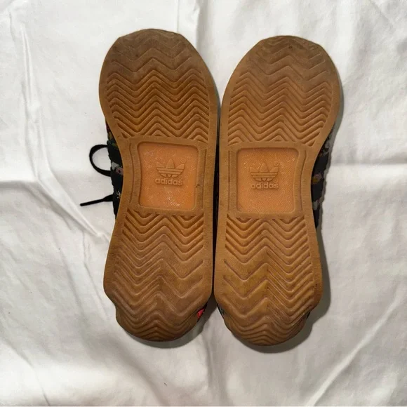 Liberty of London Black Floral Sneakers - Picture 6 of 12